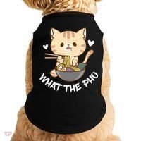 Pho What The Pho Cute Cat Vietnamese Food Pho Soup Ra Doggie Tank thumb 0