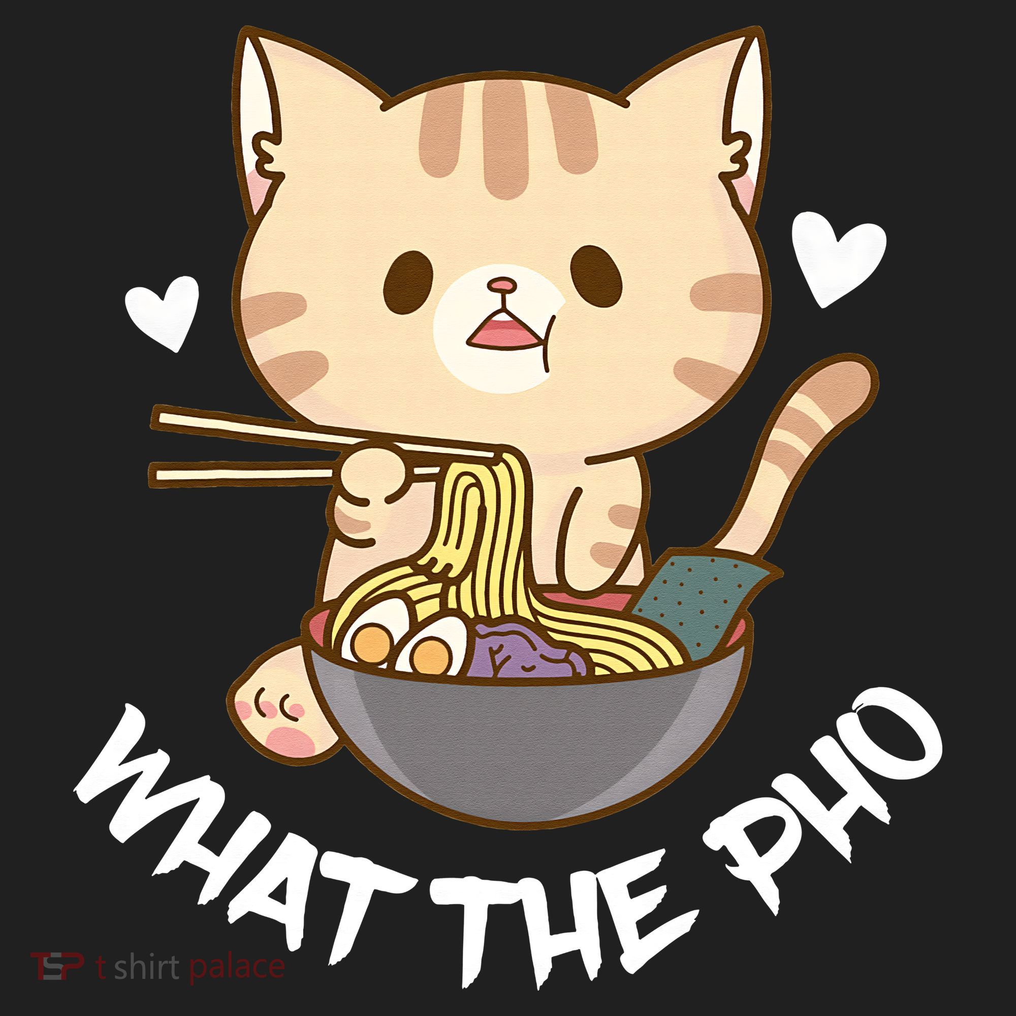 Pho What The Pho Cute Cat Vietnamese Food Pho Soup Ra Beanie