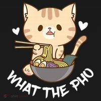 Pho What The Pho Cute Cat Vietnamese Food Pho Soup Ra Women's Hoodie thumb 2