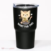 Pho What The Pho Cute Cat Vietnamese Food Pho Soup Ra Tumbler thumb 0