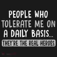 People Who Tolerate Me On A Daily Basis Funny Sarcastic Coaster thumb 2