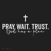 Pray Wait Trust God Has A Plan Hat thumb 2