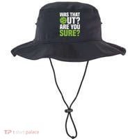 Pickleball Was That Out?Are You Sure? Gift Bucket Hat thumb 0