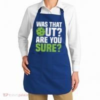Pickleball Was That Out?Are You Sure? Gift Apron thumb 2