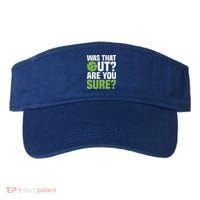 Pickleball Was That Out?Are You Sure? Gift Visor thumb 0