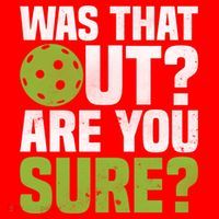 Pickleball Was That Out?Are You Sure? Gift Santa Hat thumb 1