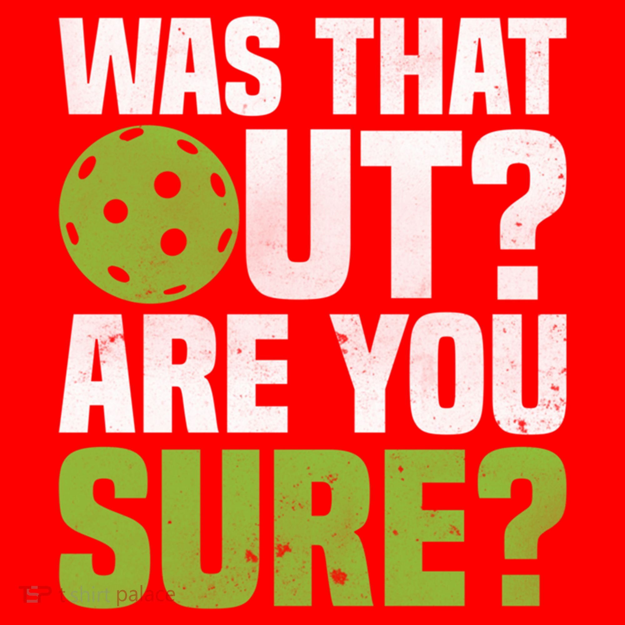Pickleball Was That Out?Are You Sure? Gift Santa Hat
