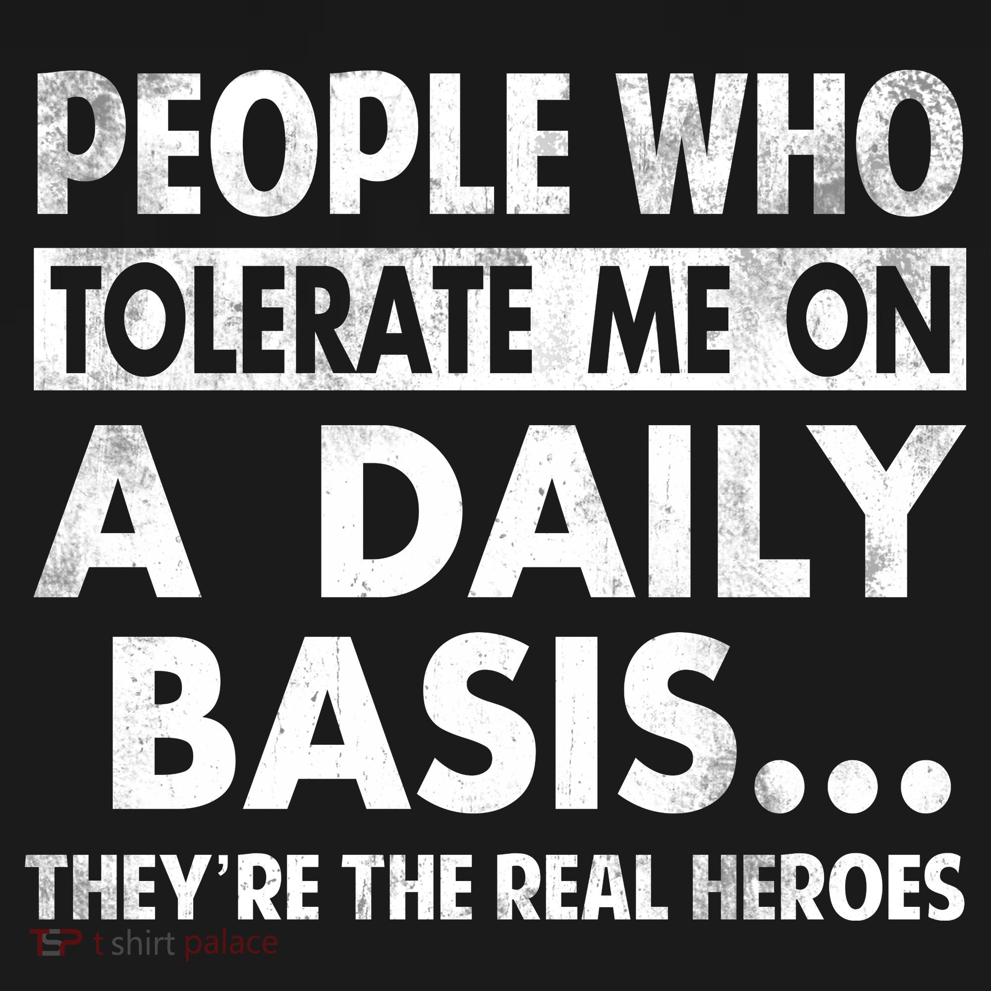 People Who Tolerate Me On A Daily Basis Sarcastic Graphic Novelty Funny Women's Hoodie