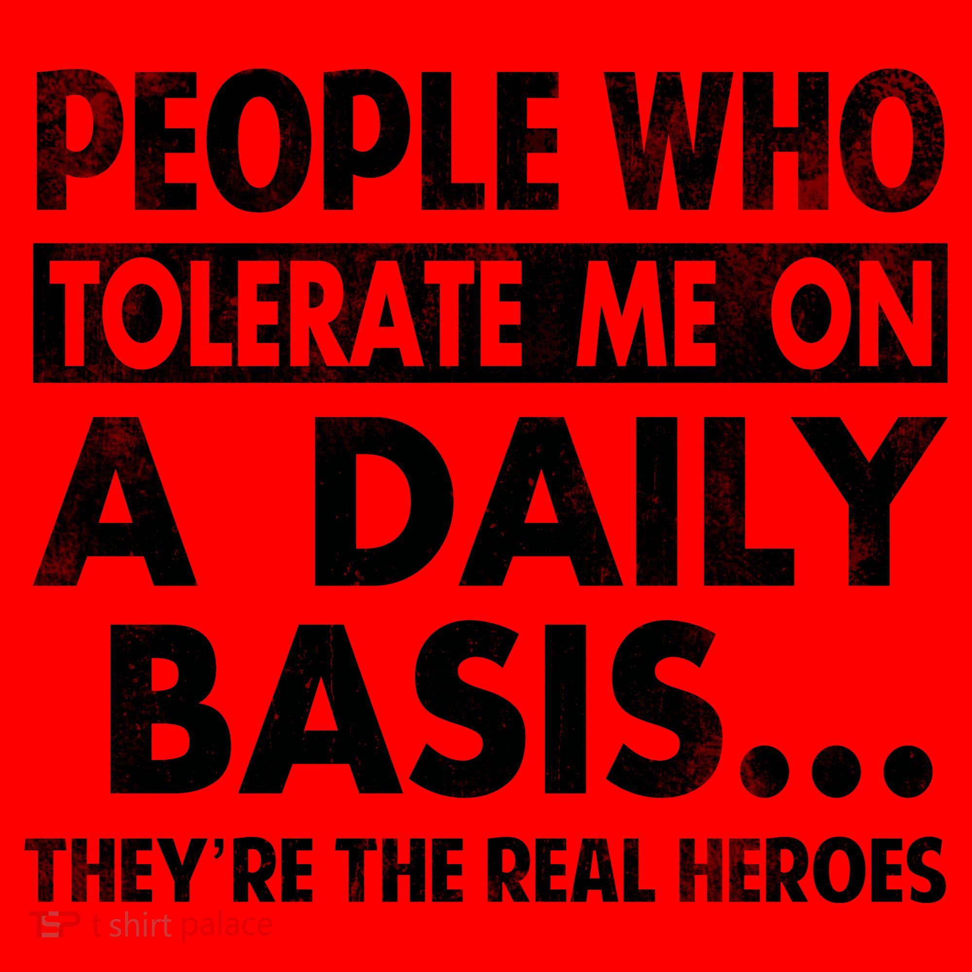 People Who Tolerate Me On A Daily Basis Sarcastic Graphic Novelty Funny Santa Hat