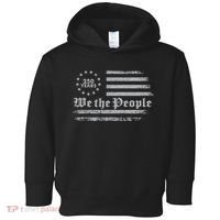 Patriotic We The People 250 Years USA 250th Anniversary Toddler Hoodie thumb 0