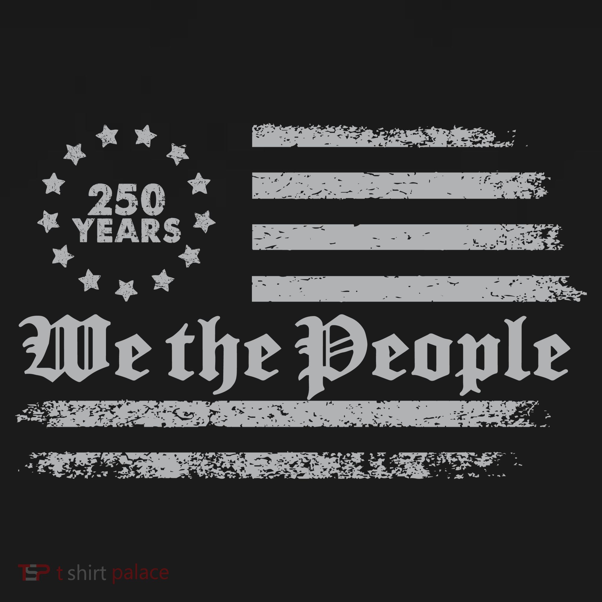 Patriotic We The People 250 Years USA 250th Anniversary Tote Bag