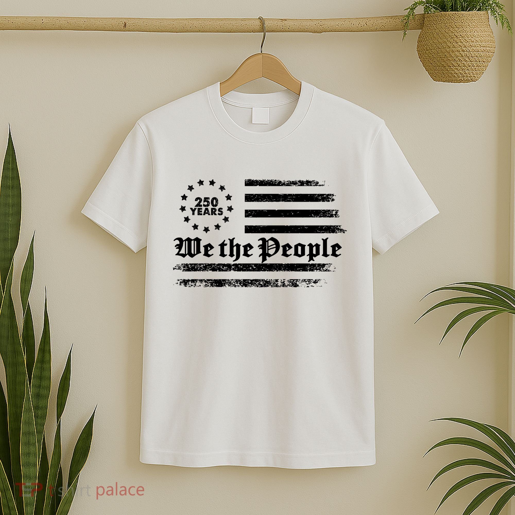 Patriotic We The People 250 Years USA 250th Anniversary T-Shirt