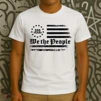 Patriotic We The People 250 Years USA 250th Anniversary T-Shirt thumb 3