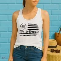 Patriotic We The People 250 Years USA 250th Anniversary Women's Tank Top thumb 2