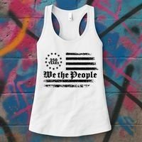 Patriotic We The People 250 Years USA 250th Anniversary Women's Tank Top thumb 3