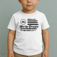 Patriotic We The People 250 Years USA 250th Anniversary Toddler T-Shirt thumb 2