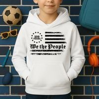 Patriotic We The People 250 Years USA 250th Anniversary Kids Hoodie thumb 2