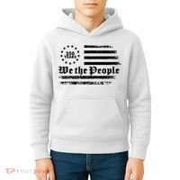 Patriotic We The People 250 Years USA 250th Anniversary Kids Hoodie thumb 4