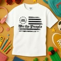 Patriotic We The People 250 Years USA 250th Anniversary Kids T-Shirt thumb 3