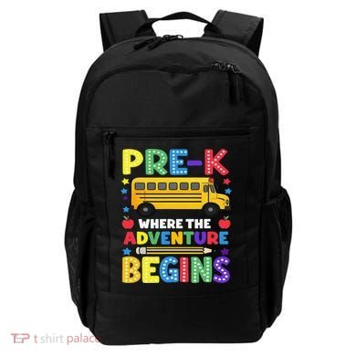 Pre-K Where The Adventure Begins PreK Teacher Back To Backpack