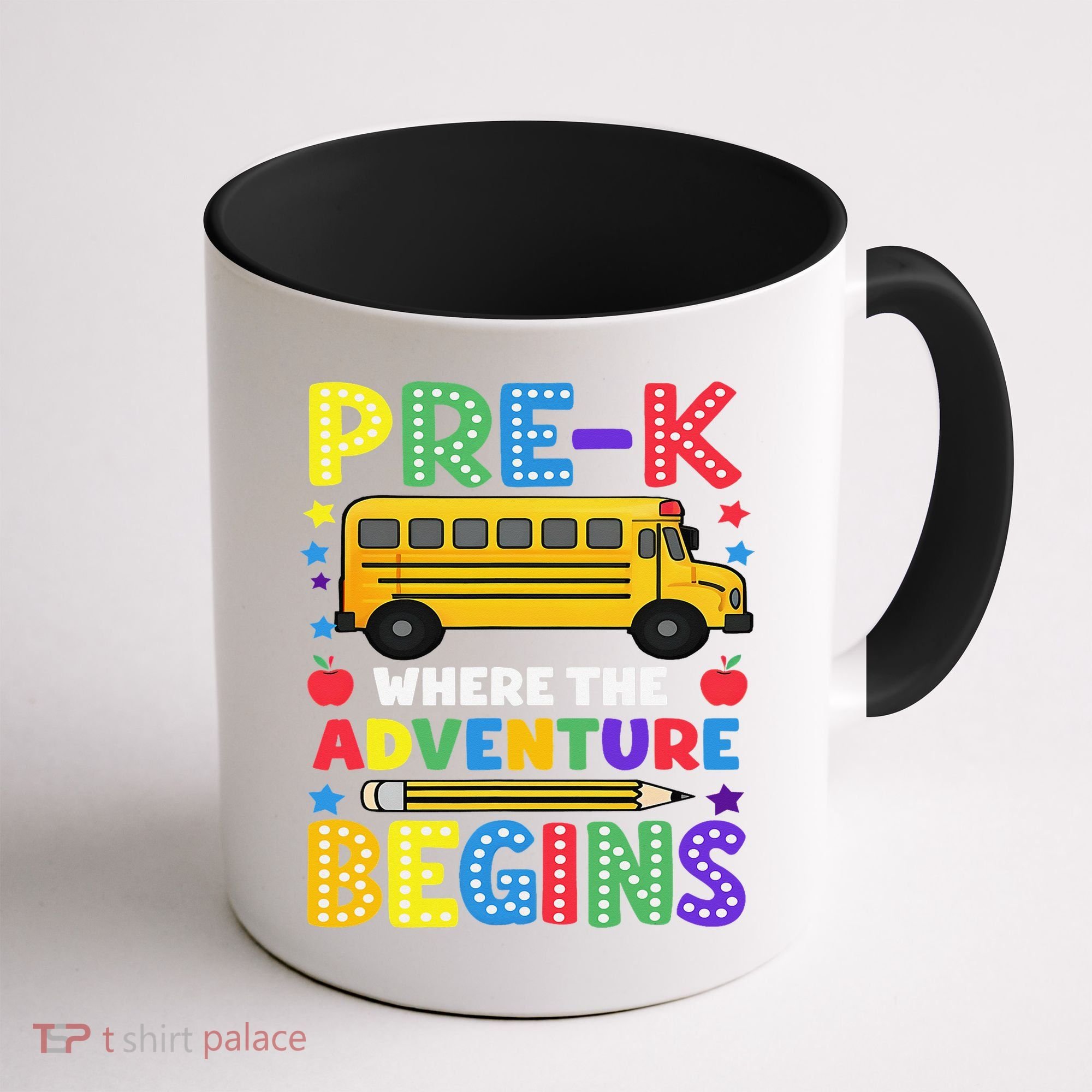 Pre-K Where The Adventure Begins PreK Teacher Back To Coffee Mug