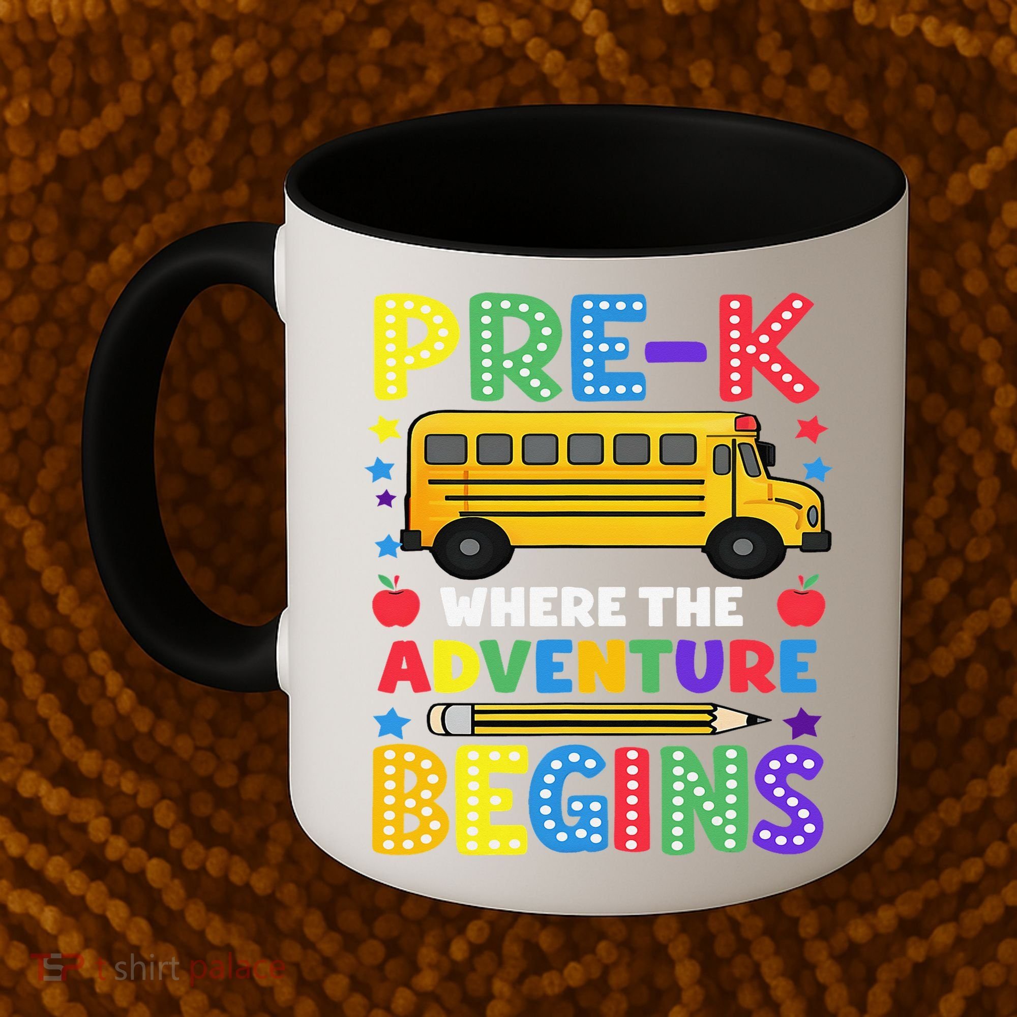 Pre-K Where The Adventure Begins PreK Teacher Back To Coffee Mug