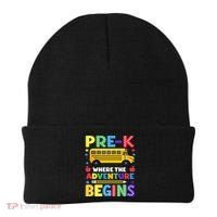 Pre-K Where The Adventure Begins PreK Teacher Back To Beanie thumb 0