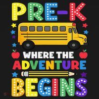 Pre-K Where The Adventure Begins PreK Teacher Back To Women's Tank Top thumb 5