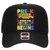Pre-K Where The Adventure Begins PreK Teacher Back To Hat thumb 0