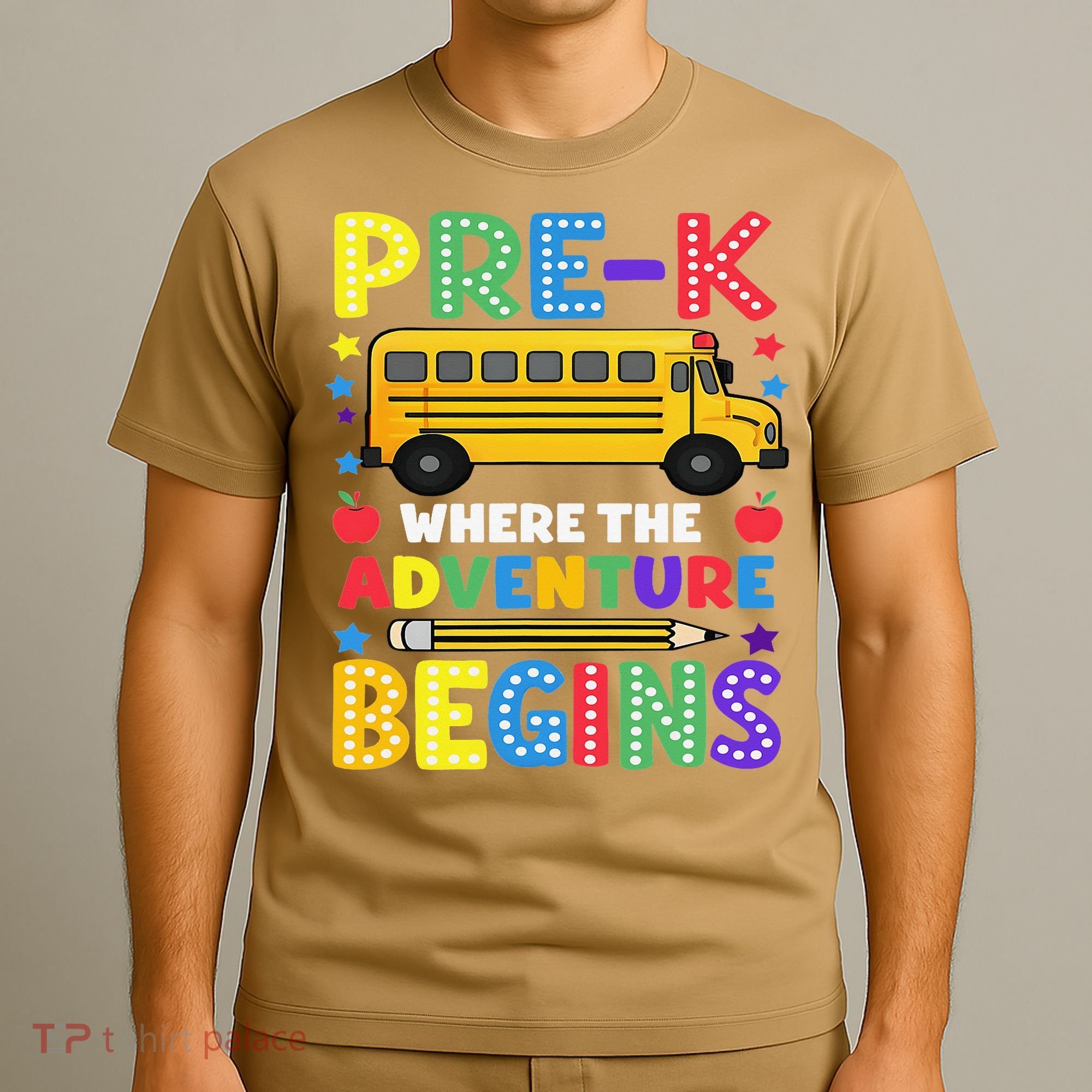 Pre-K Where The Adventure Begins PreK Teacher Back To T-Shirt