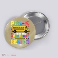 Pre-K Where The Adventure Begins PreK Teacher Back To Button thumb 0