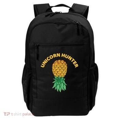 Polyamory With Upside Down Pineapple And Unicorn Hunter Gift Backpack