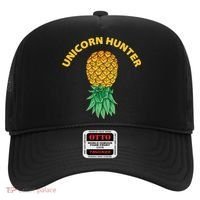 Polyamory With Upside Down Pineapple And Unicorn Hunter Gift Hat thumb 0