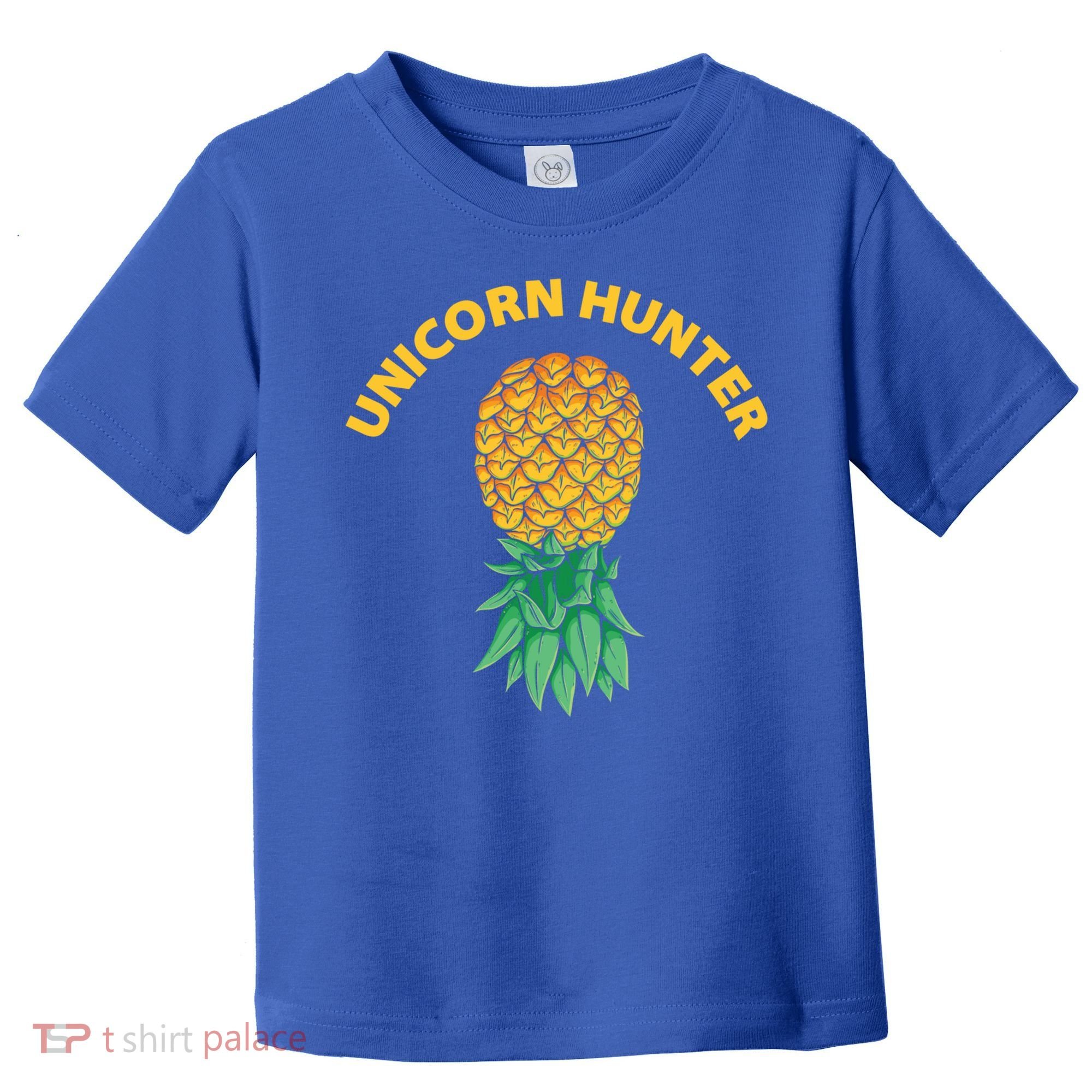 Polyamory With Upside Down Pineapple And Unicorn Hunter Gift Toddler T-Shirt