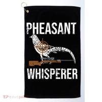 Pheasant Whisperer Varmint Pheasant Hunting Lover Great Gift Golf Towel thumb 0
