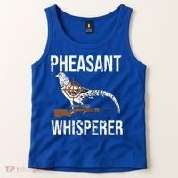 Pheasant Whisperer Varmint Pheasant Hunting Lover Great Gift Tank Top thumb 2