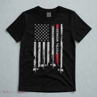 Postal Worker Vintage Usa American Flag Us Postal T-Shirt thumb 5