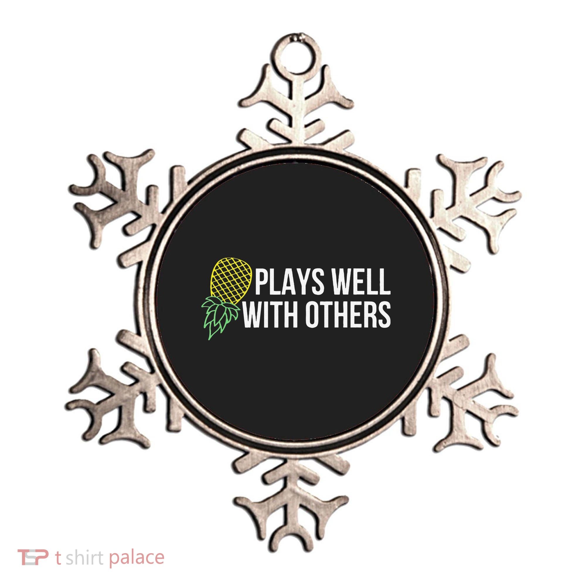 Plays Well With Others Swingers Ornament