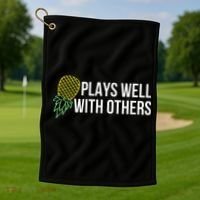 Plays Well With Others Swingers Golf Towel thumb 1