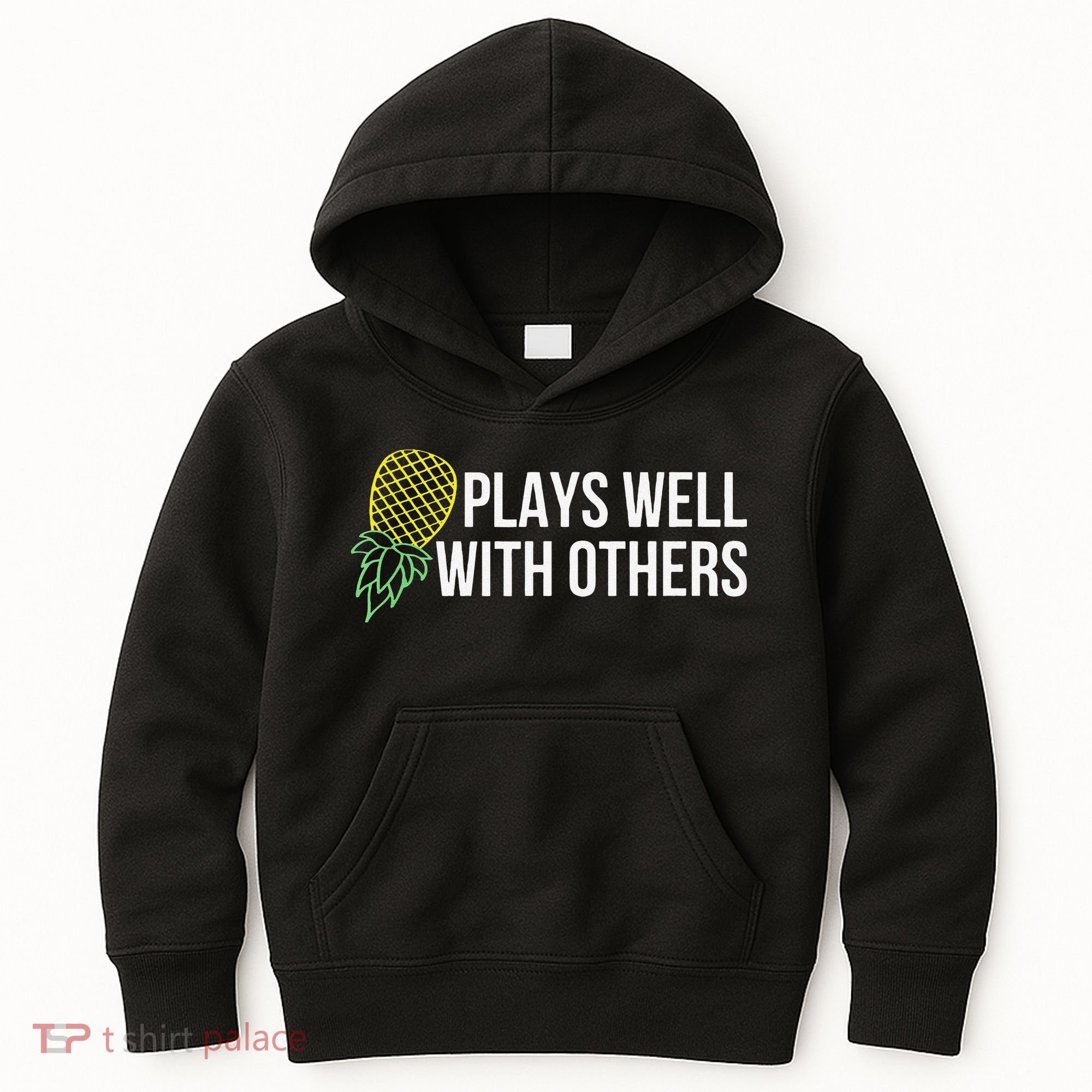 Plays Well With Others Swingers Kids Hoodie