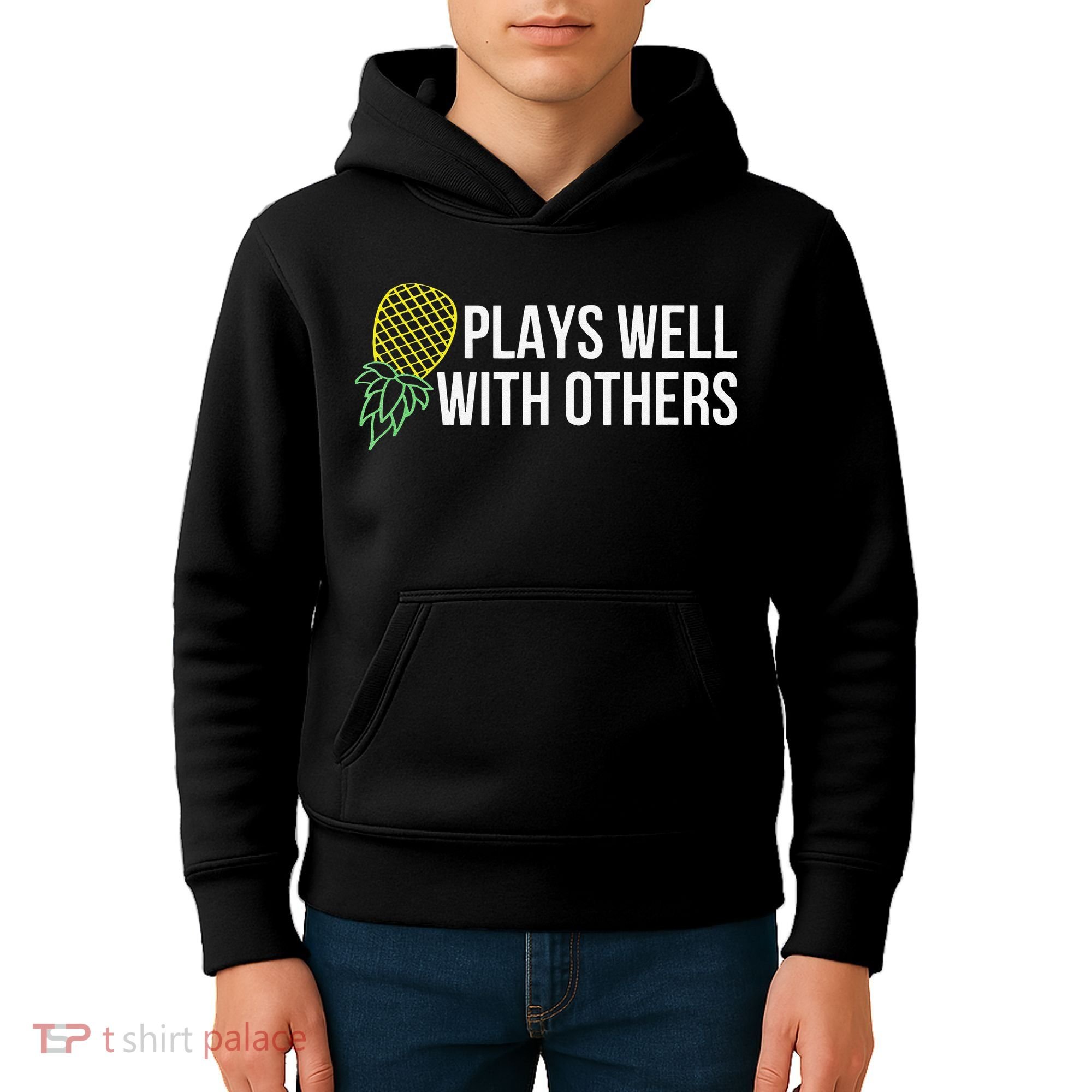 Plays Well With Others Swingers Kids Hoodie