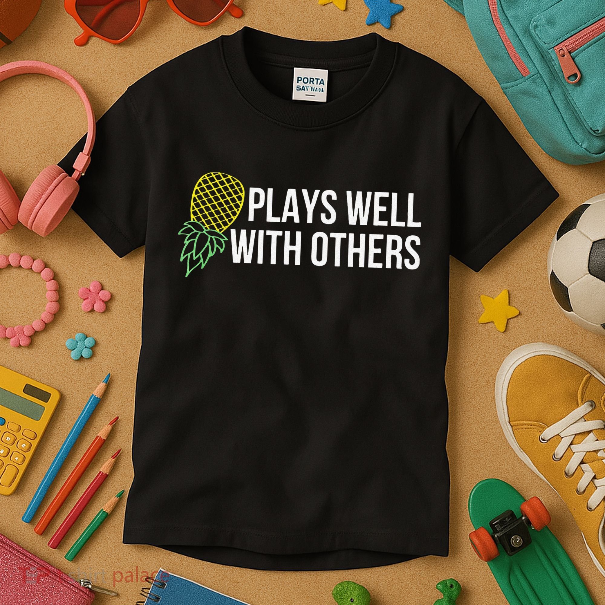 Plays Well With Others Swingers Kids T-Shirt