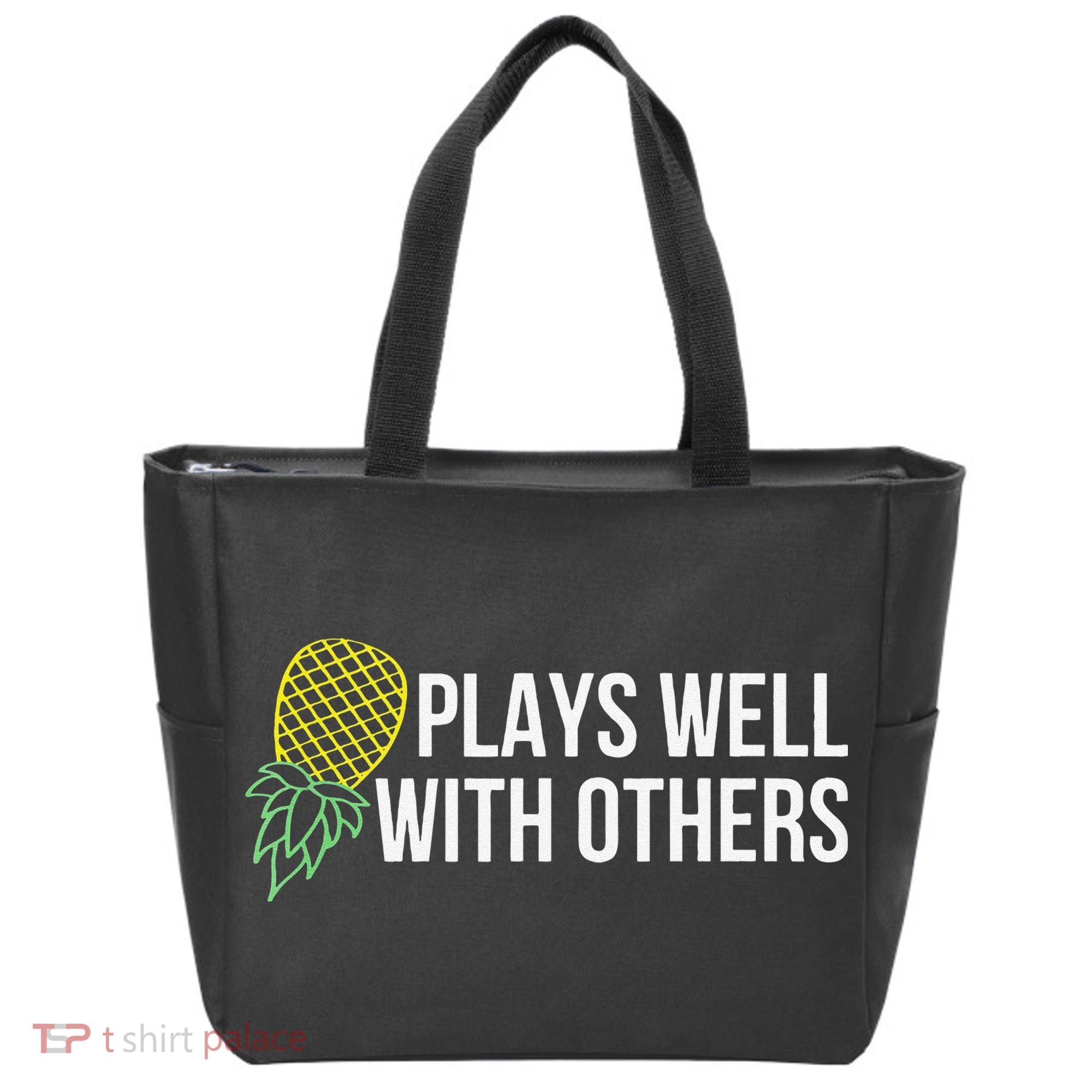 Plays Well With Others Swingers Tote Bag