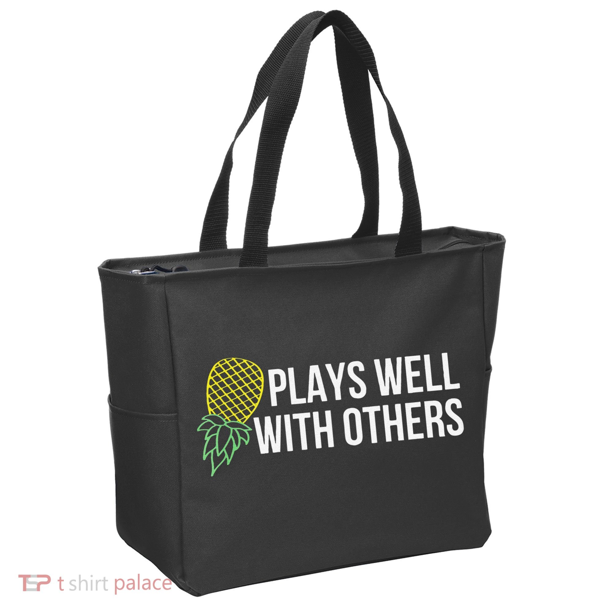 Plays Well With Others Swingers Tote Bag