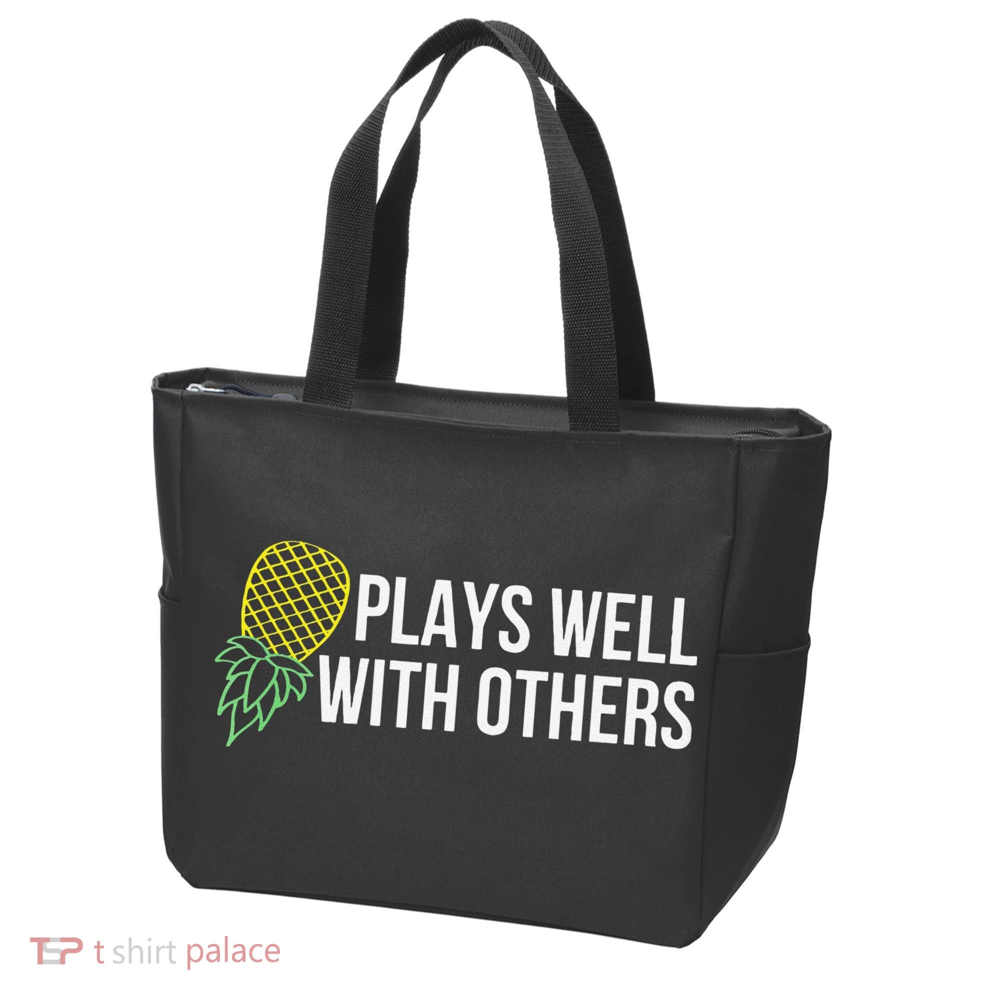 Plays Well With Others Swingers Tote Bag