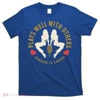 Plays Well With Others Swinger Couples Upside Down Pineapple Gift T-Shirt thumb 0