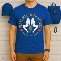 Plays Well With Others Swinger Couples Upside Down Pineapple Gift T-Shirt thumb 6
