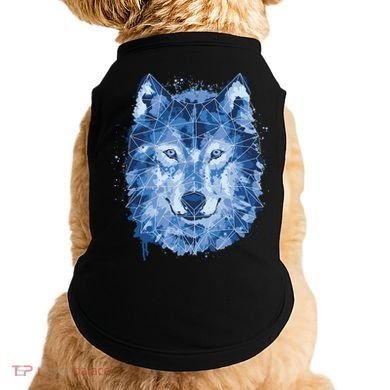 Polygon Wolf Wild Animal Doggie Tank