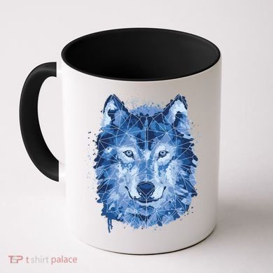 Polygon Wolf Wild Animal Coffee Mug