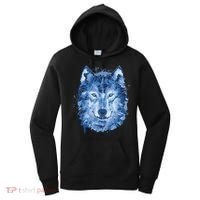 Polygon Wolf Wild Animal Women's Hoodie thumb 0